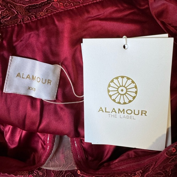 New Alamour The Label Women’s Evening Dress Size XXS - Picture 10 of 15
